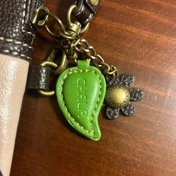 Chala Sunflower Crossbody Bag - Brown and Orange - Picture 6 of 8